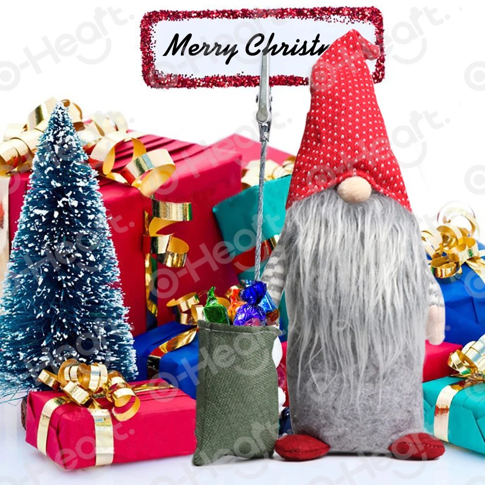 OHEART большой Рождественский гном шведский Tomte Gonme мягкая игрушка кукла гном эльф Рождественское украшение для дома новогодние подарки для детей