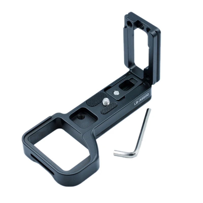 

Scalable Quick Release L-Plate Bracket Vertical Hand L Plate Grip for Sony A6600