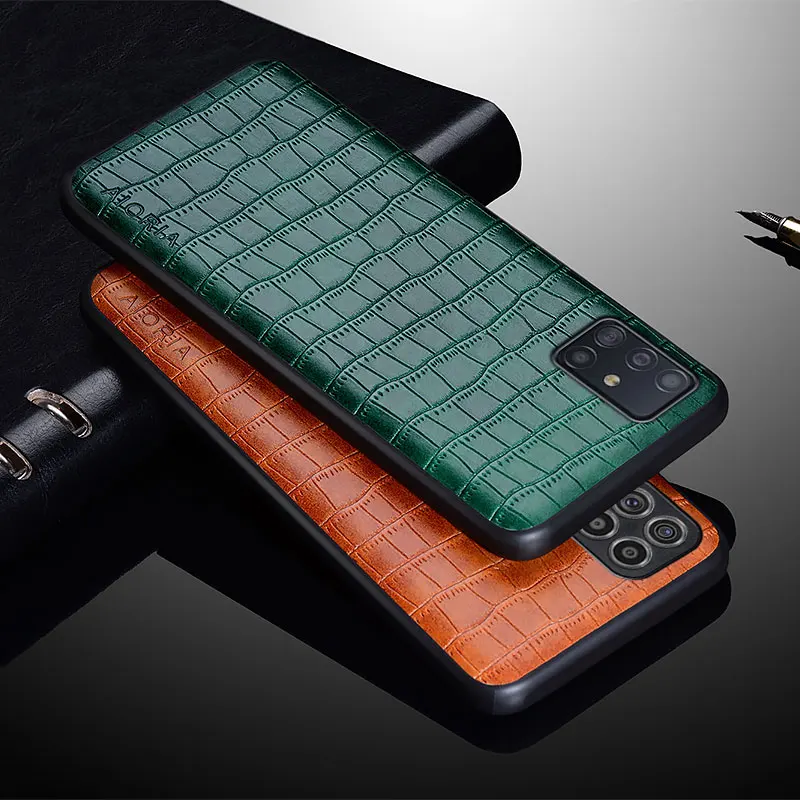 Di Lusso In Pelle Di Coccodrillo Per Il Caso Di Samsung Galaxya11 M11 A12 M12 F12 A22 A32 5G M51 M31 M31S S20 Fe M32 A12 A51 A71 A31 A52 A21S