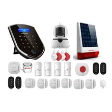 Wolf-Guard WM3GR 3G Wifi Wireless Home Security Alarm System DIY Kit APP Control Motion Detector Sensor Burglar Alarm System 1 2 4 6 8 10 lots wolf guard wireless wide angle pir motion sensor detector for home security alarm burglar system hw gj01a 2