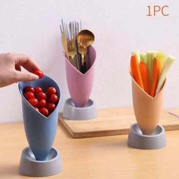 

Stable Spoon Fork Container Chopsticks Holder Easy Clean Modern Drying Rack Home Disassemble Utensil Kitchen Countertop Storage