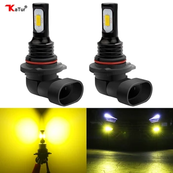 

KaTur 9006 HB4 LED Fog Light Bulbs Extremely Bright 2400 Lumens LED for Driving Running Lamp Lights Gold Golden 6000K White