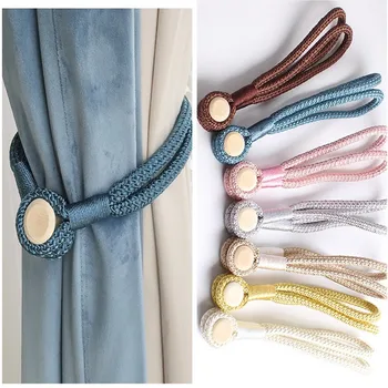 

Curtain Bandage Buckle Toggle Clip Decoration Tip Rope Frenum European Style Drawing Room Bedroom