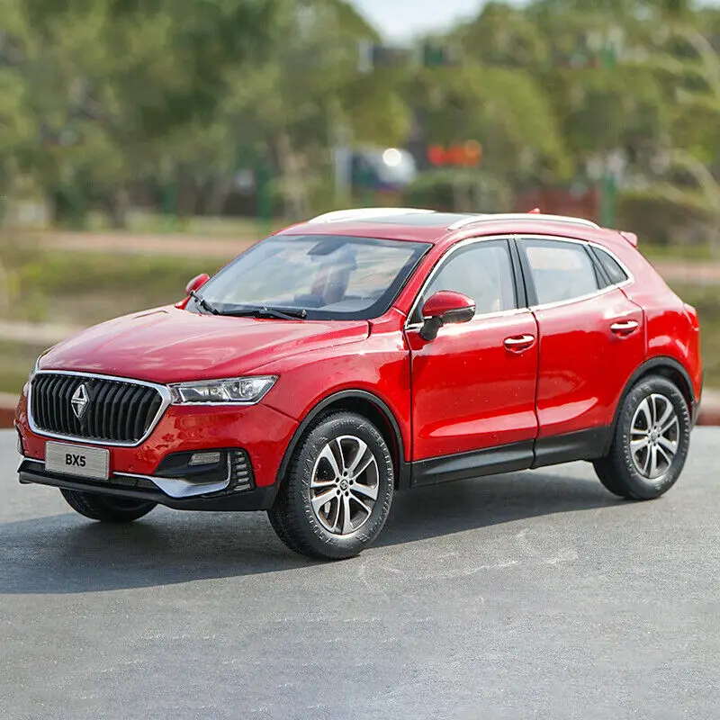 Оригинальное производство 1/18 BORGWARD BX5 SUV литая модель автомобиля с небольшим подарком