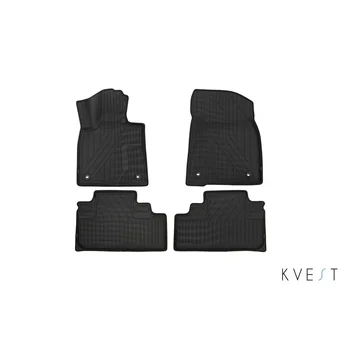 

Mats kvest 3D salon Lexus RX 2015, 4 PCs (Polystar, gray, black (Lexus)