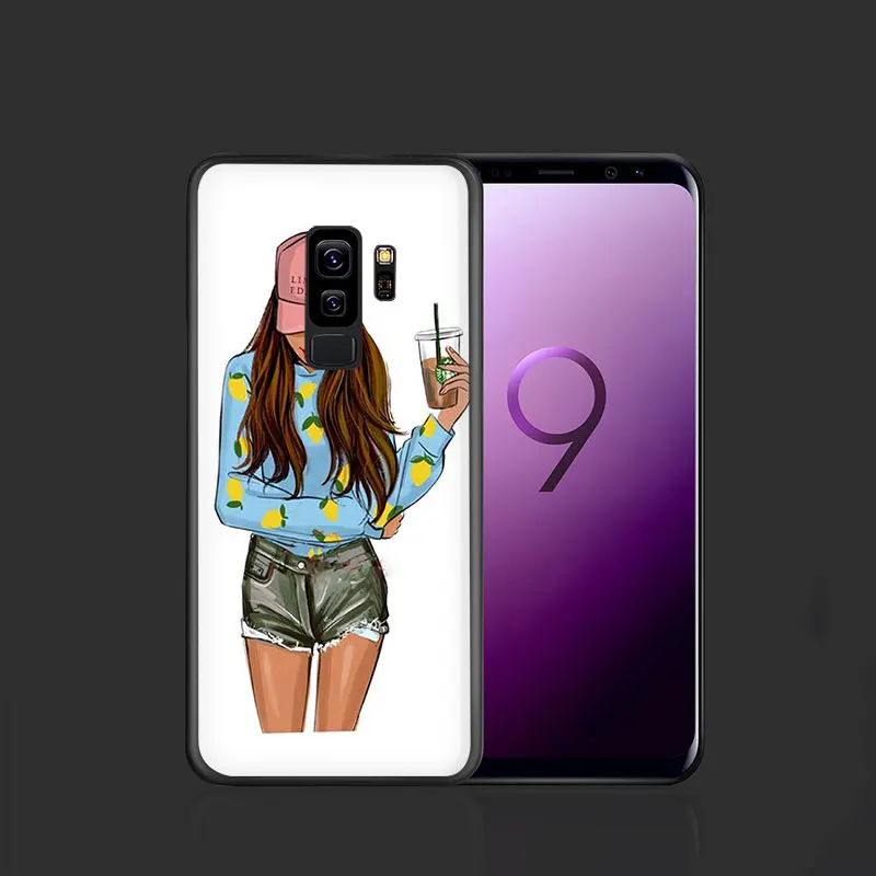 B5 С надписью Best Friends в комплекте чехол для телефона из ТПУ с принтом "чехол для samsung Galaxy A5 A6 7 8 9 A10S 20S 20E 30S 40S 50S 60 70S J6 - Цвет: B5