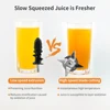 Health Fruit and Vegetables Electric Juice Extractor Citrus Squeezer Fresh Juice Easy Clean 50 RPM Screw Cold Press Slow Juicer 4