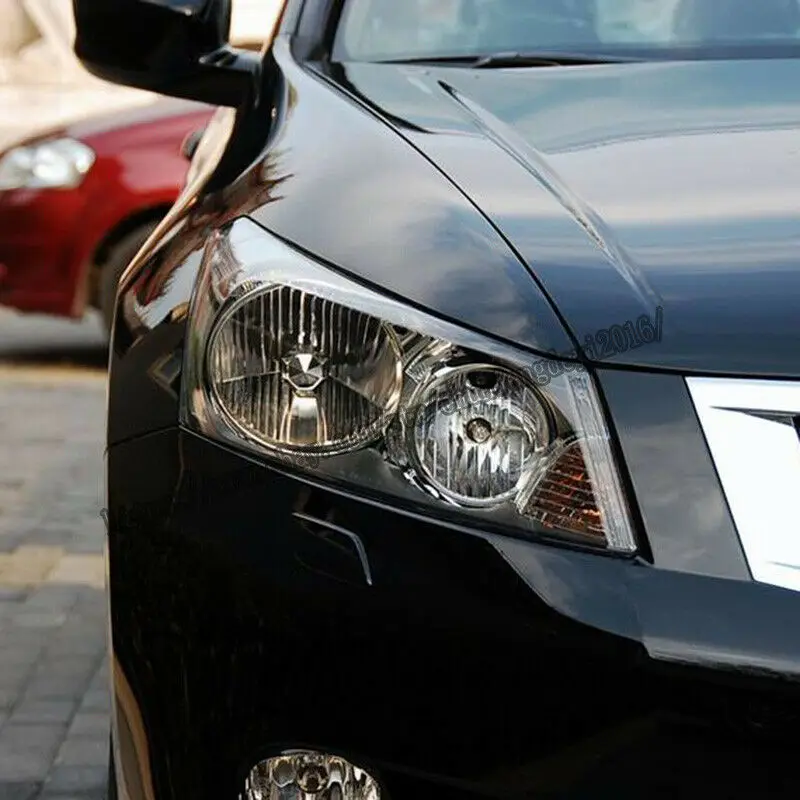 Для Honda Accord 2008 2009 2010 2011 2012 автомобильные аксессуары фары стекло фары крышка 2 шт