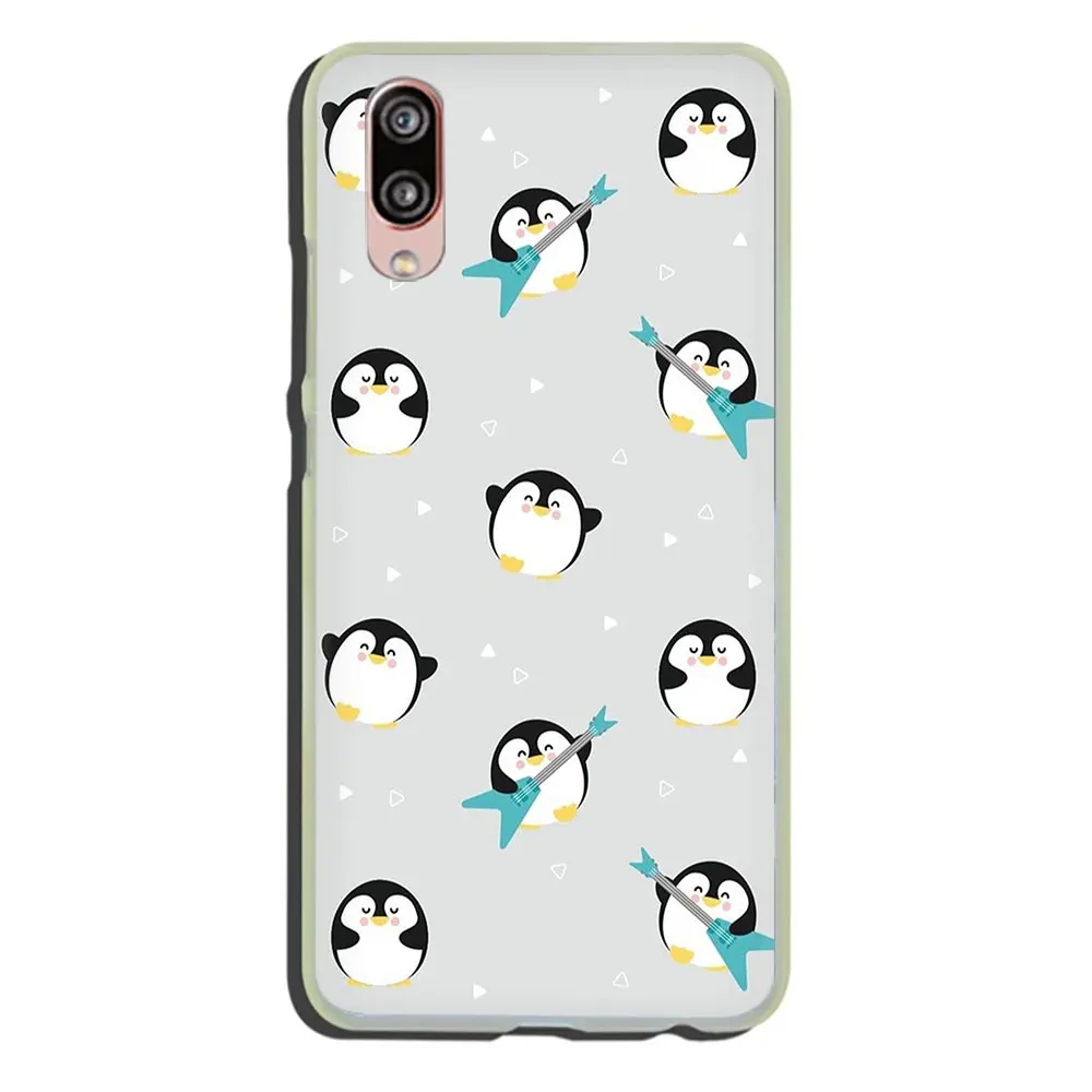 H5 Жесткий чехол для телефона с милым мультяшным пингвином для huawei P30 P20 P8 P9 P10 Lite Mini Pro P smart Plus - Цвет: H5