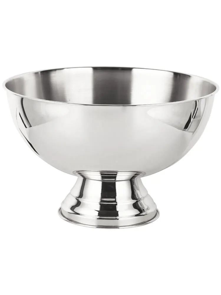 

Stainless Steel Champagne Pot Red Wine Big Ice Bucket Large Binzhi Barrel Ice Bucket Bar Ktv Living Room Chair Design Chair