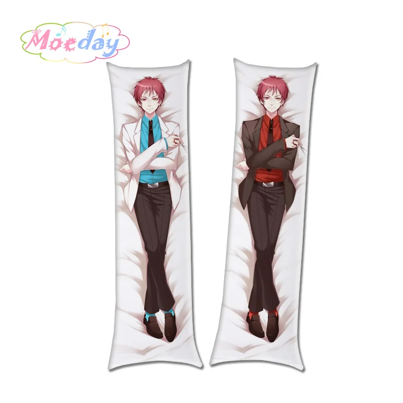Черный Баскетбольные наволочки Акаши сейджуро куроко Tetsuya Murasakibara Himuro Tatsuya Hugging - Цвет: Черный