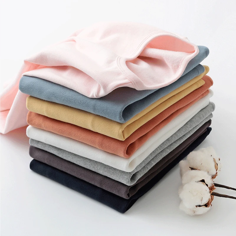 Camiseta para Meninas do Menino Topos com Mangas Camisas para Meninos Biniduckling Algodão Crianças Compridas Pulôver Blusa Roupas 2-8 t 100%