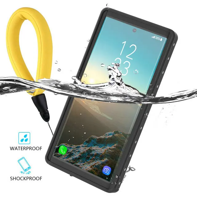 IP68 Note10+ Водонепроницаемый чехол для samsung Note 10 чехол samsung Galaxy Note 10 Plus водонепроницаемая крышка 360 Защита Note10 5G