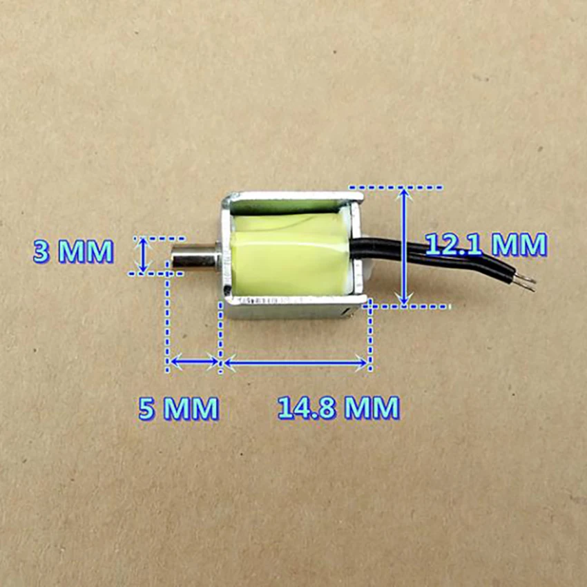 DC-3V-100mA-0-15W-Micro-Solenoid-Valve-Sphygmomanometer-Vent-Valve-Normally-Open-Air-Exhaust-Electromagnetic (5)