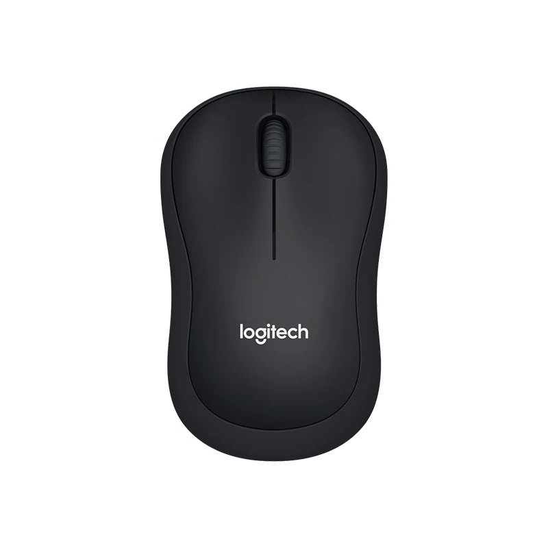 Мышь Logitech B220 черный оптическая(1000dpi) silent беспроводная USB(2but