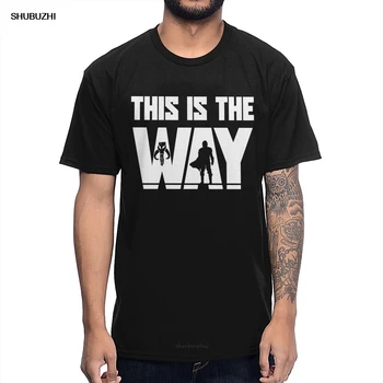 

Cool Mandalorian Mando Logo This is the Way O-neck T Shirt cotton tshirt men summer fashion t-shirt euro size