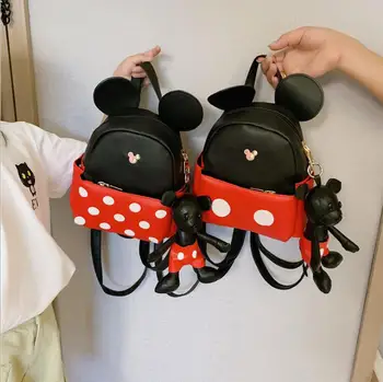 

Mickey Minnie Backpack Cute Kindergarten Kids School Bag Children Women Backpack Wild Travel Backpack Kids Schoolbag