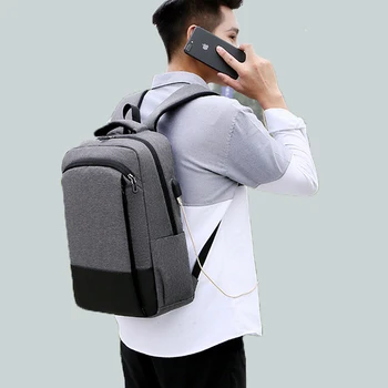 

IKE MARTI Casual Laptop Bagpack Backpack Men School Backpack For Teenager Sport Bag 15.6 Inch Sac A Dos Daypack Male Mochila