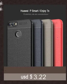 360 полный защитный чехол для huawei P Smart Psmart, чехол на Coque huawei Enjoy 7 S 7 S, чехол для телефона с закаленным стеклом