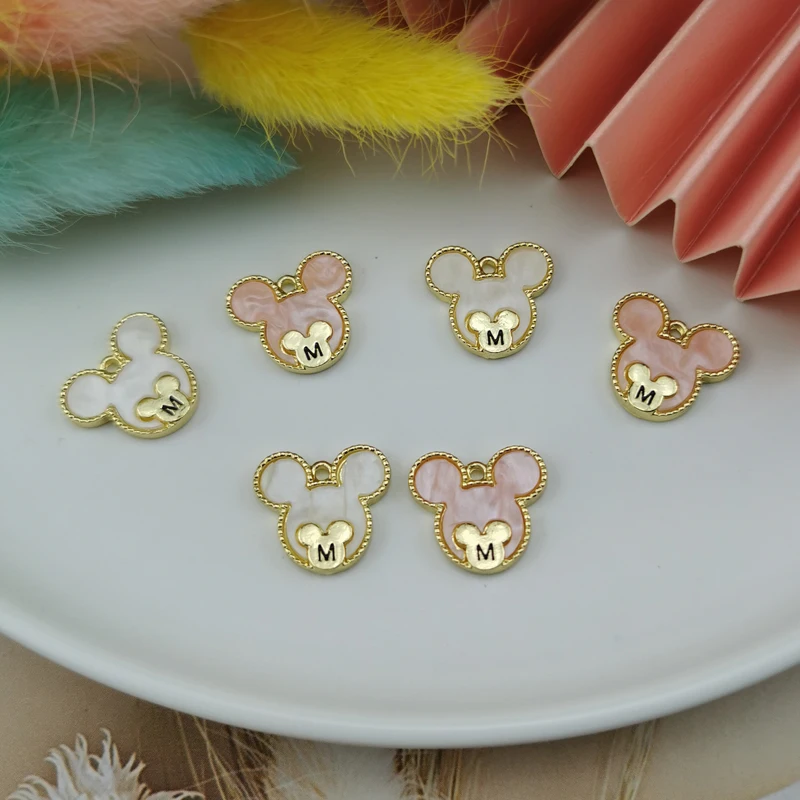 10pcs/pack Animal Fox Charms DIY 3D Crafts Phone Case Earring Necklace Pendants Jewelry Make Hand Accessory