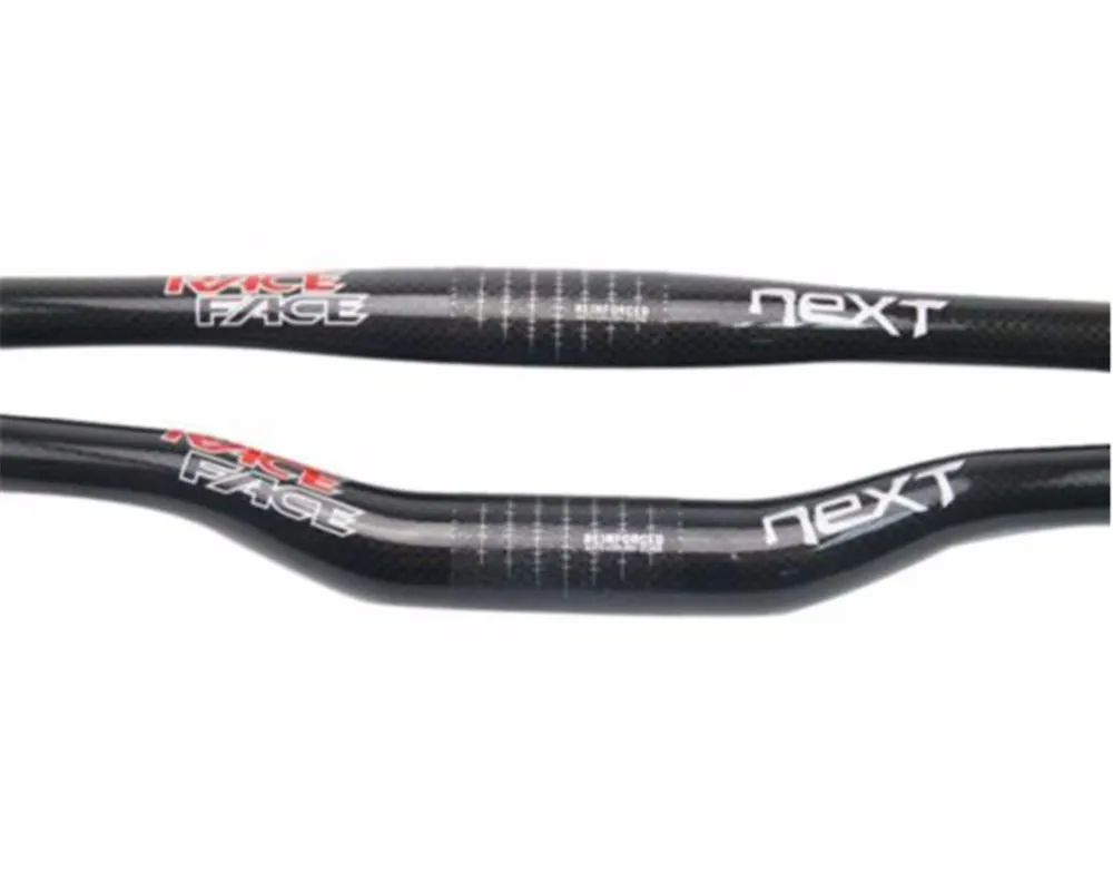 

3K Full Carbon Fiber MTB Handlebar Riser 31.8mm Clamp 5 Degree Backsweep Carbon MTB Flat Handlebar
