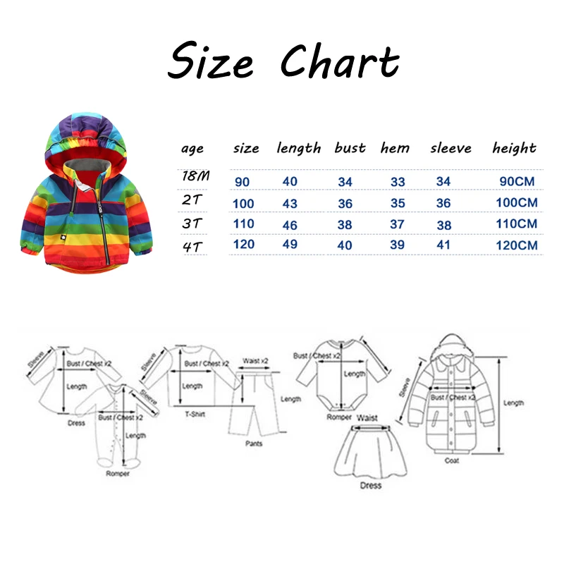 Флисовое пальто радужной расцветки для мальчиков и девочек; водонепроницаемые детские куртки с капюшоном; зимняя теплая детская одежда; верхняя одежда из хлопка