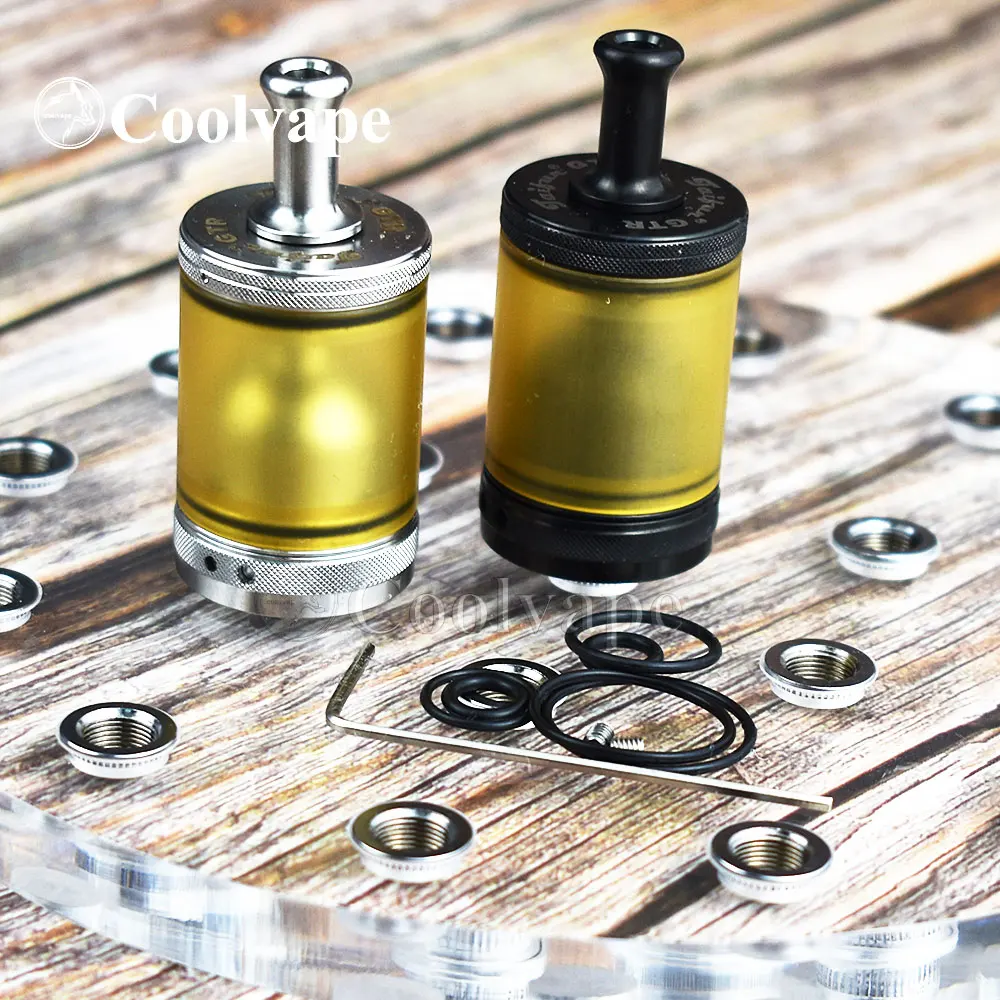 2 шт. электронная сигарета coolvape стиль Taifun gtr rta 316 SS 23 мм 4 мл емкость MTL распылитель