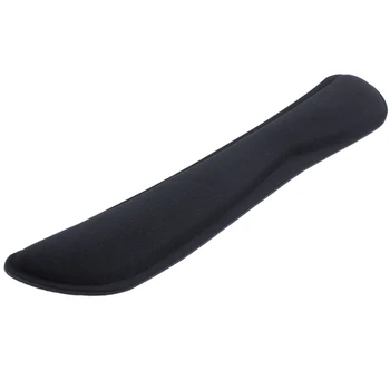 

Black Gel PC Keyboard Raised Platform Hands Wrist Rest Support Comfort Pad USA