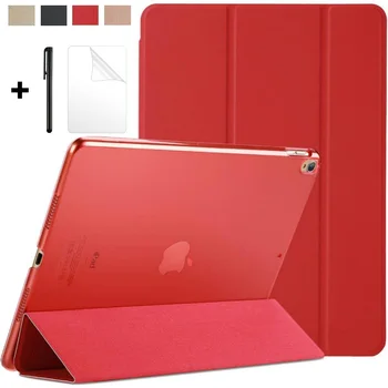 

PU Leather Case for iPad Air 3 2019 Cover Shell Magnet Wake up Sleep for Apple ipad model A2123 A2153 A2152 with Stylus+Film