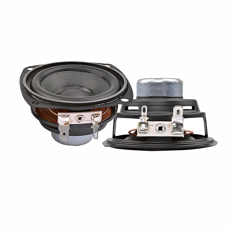 2.5 Inch 10W Deep Bass Speaker 66mm 4Ohm Subwoofer Driver Full Range Audio Sound Loudspeaker Home Theater DIY 2Pcs