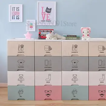 

40cm Storage Cabinet Drawer Type Toy Snack Reception Cabinet, Seam Cabinet, Children Reception Cabinet, Bucket Cabinet, Room