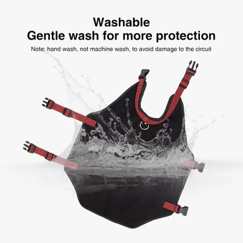 

Temperature Adjustment 3 Level USB Charging Washable Soft Multifunction Cold Weather Winter Warm Comfortable Pet Heating Vest