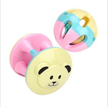 

Plastic Baby Grasping Bell Ball Toys Children Pliable Ball Grasping Ball Bell Ball Educational Toys Fun Baby Toy Balls