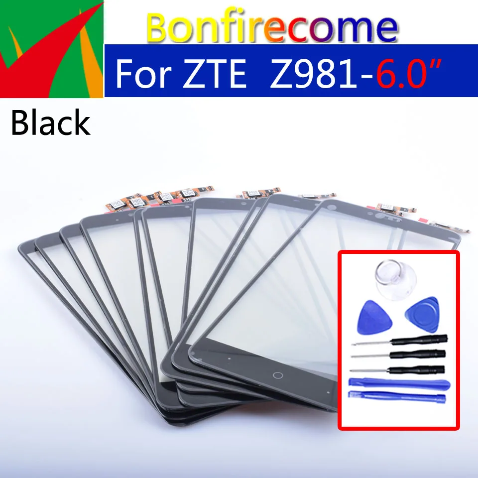 ForZTEZMaxProZ981TouchScreenPanelDigitizerSensorFrontGlass