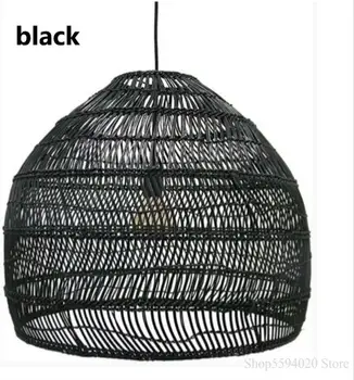 

Chinese Style Rattan Lamp Pendant Light Vintage Hanging Lamp E27 Living Room Dining Room Home Decor Cafe Restaurant Hanglamp