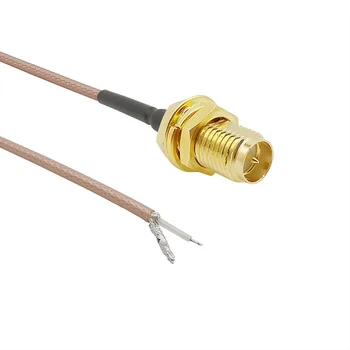 

RP SMA Female To PCB Solder Pigtail RG178 Cable For WIFI Wireless Router GPS GPRS Low Loss Jackplug Wire Connector