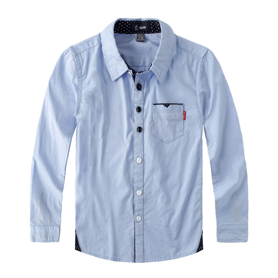 light blue Летняя блузка рубашка мальчику рубашка детская для девочки блуза для девочки школьная блузка для девочек школьные рубашки для девочек блузки и рубашки шеин для девочек - Цвет: light blue