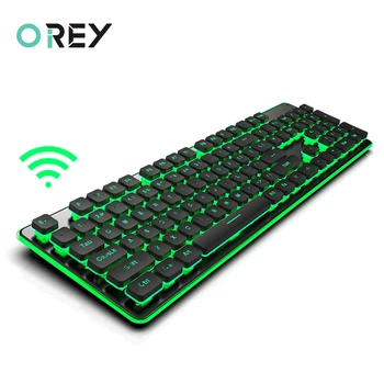 

2.4G Wireless Game Keyboard Mouse Imitation Mechanical Keyboard Gaming Mouse For Macbook Lenovo Computer Backlit Keyboard mouse
