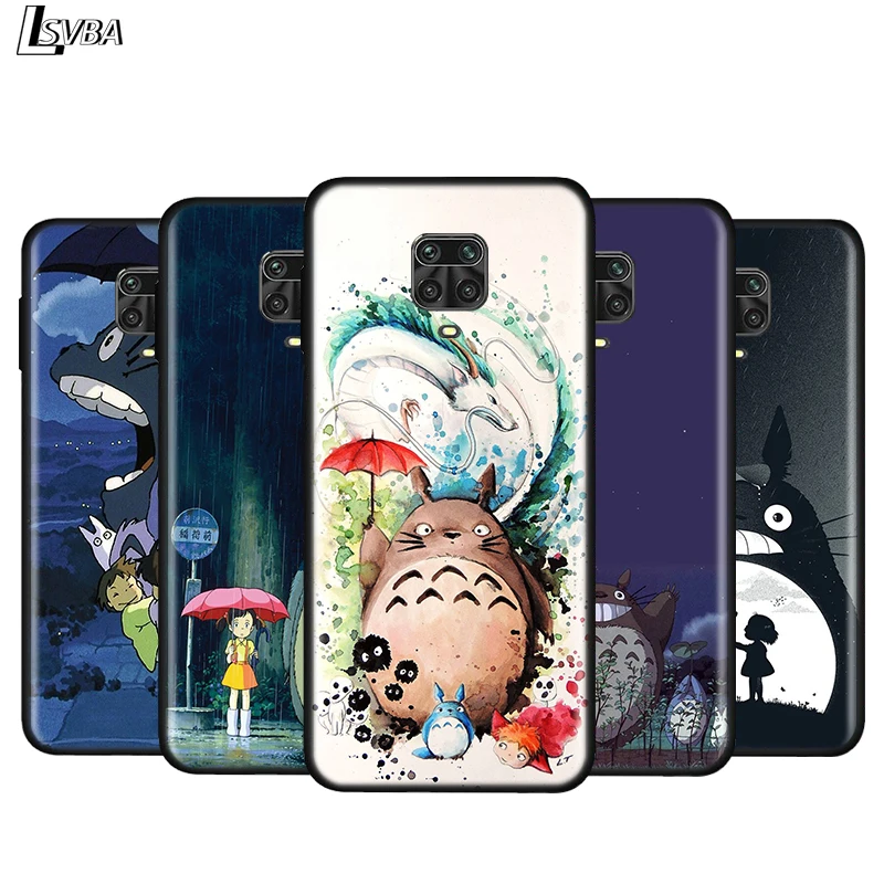 

Silicone Cover My Neighbor Totoro For Xiaomi Redmi Note 9 9S Max 8T 8 7 6 5 Pro 5A 4X 4 Bright Black Phone Case
