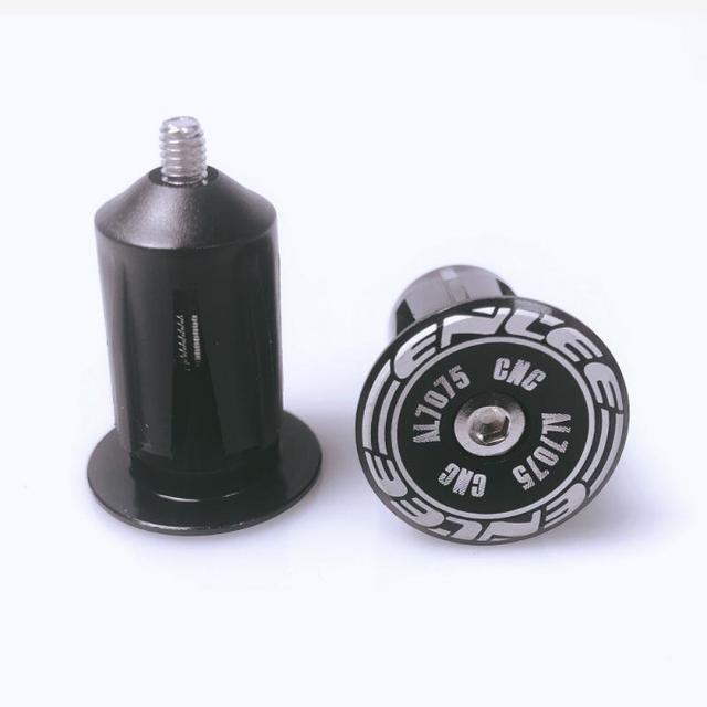 Aluminum Alloy Bicycle Handlebar End Plugs Caps Road Mountain Bike MTB Grip Handle Bar End Cap Cycling Handlebar Accessory