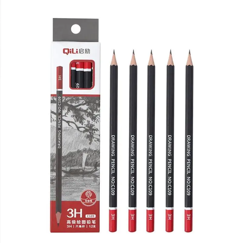 Карандаш для эскизов студенческий уголь Hb/2b/3 h экзамена карандаш набор яркие принадлежности для рисования ручка Офис школа рисования карандаш
