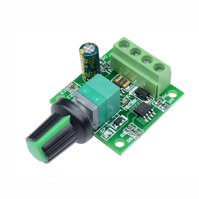 DC 1,8 V-35 V 2A 3A 5A 10A 30W 80W 90W PWM Motor Drehzahlregler Niederspannung Motor Drehzahlregler PWM Einstellbares Antriebsmodul – Detail 24