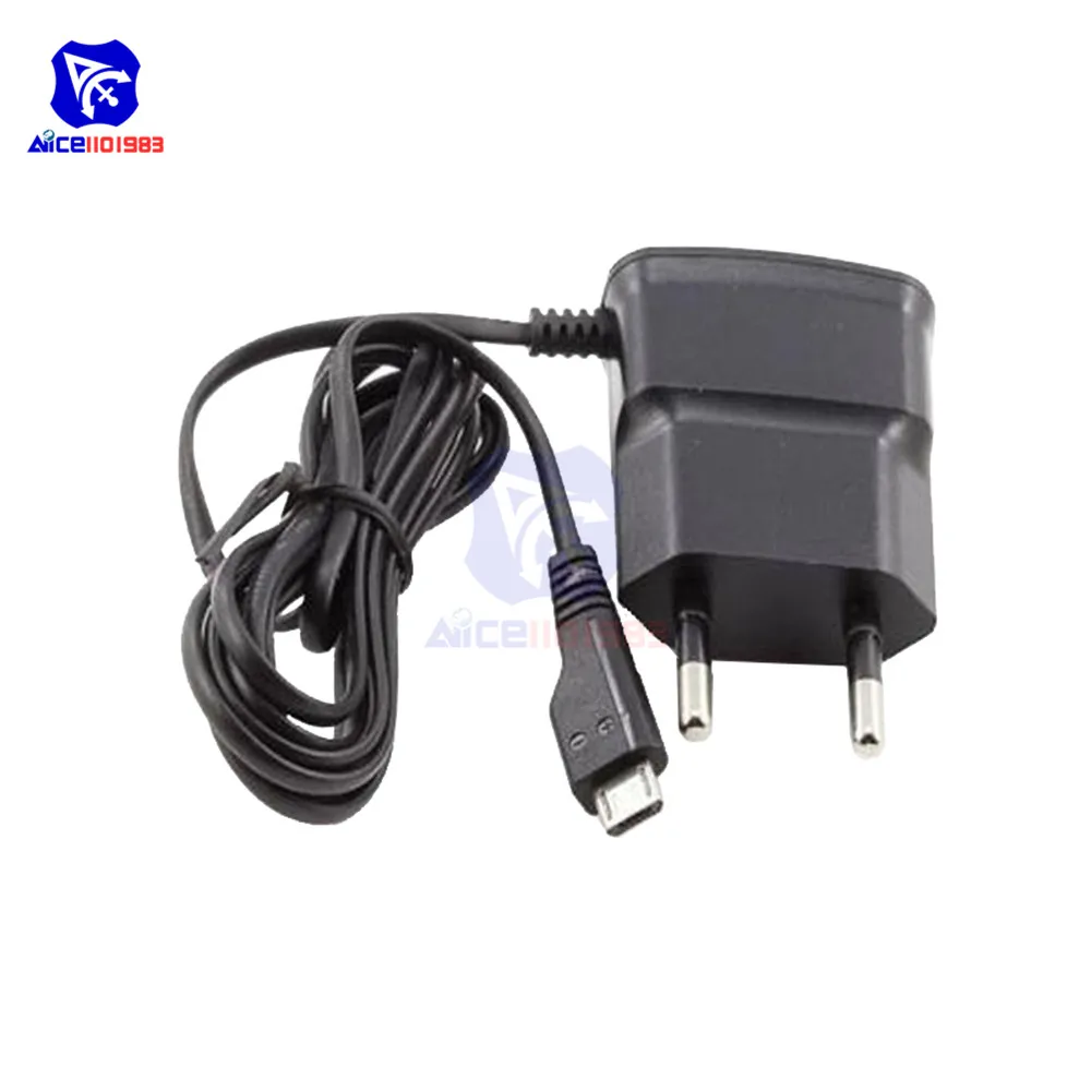 Штепсельная Вилка европейского стандарта 5 В быстрая зарядка Micro USB зарядное