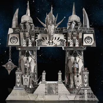 

Game World of War Dark Portal PE Model Kit Photo Etched Figure Toy 3D Puzzle craft Assemble Puzzle Toy DIY Gift