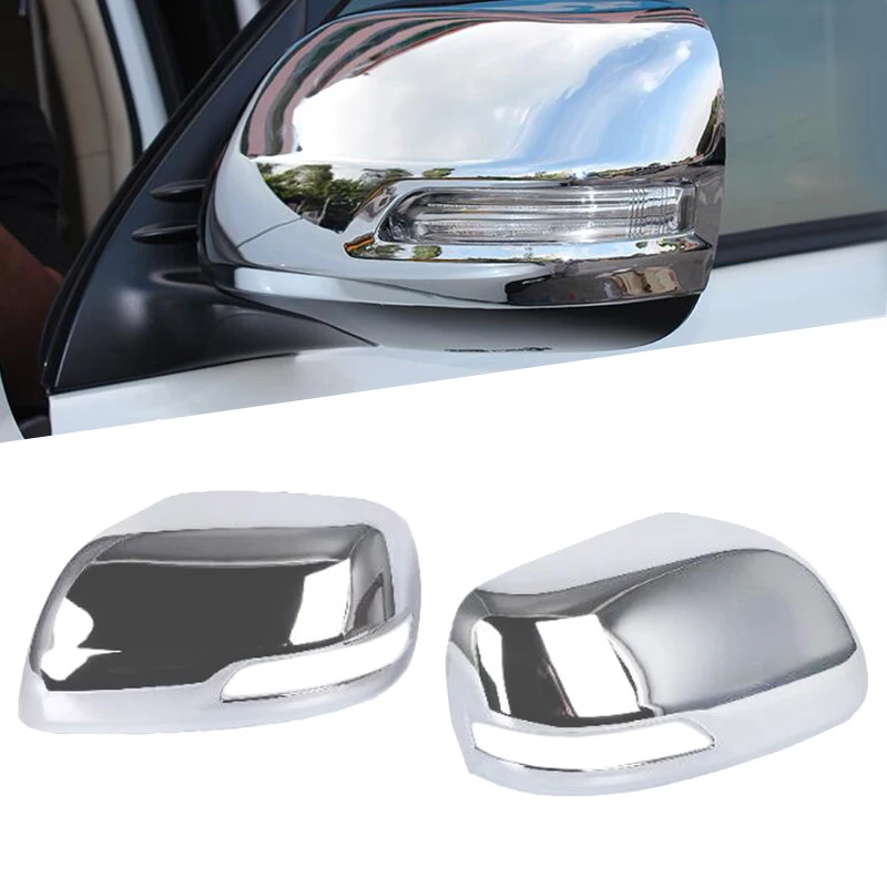 Накладка на зеркало заднего вида из АБС углеродного волокна для Toyota Land Cruiser Prado LC150