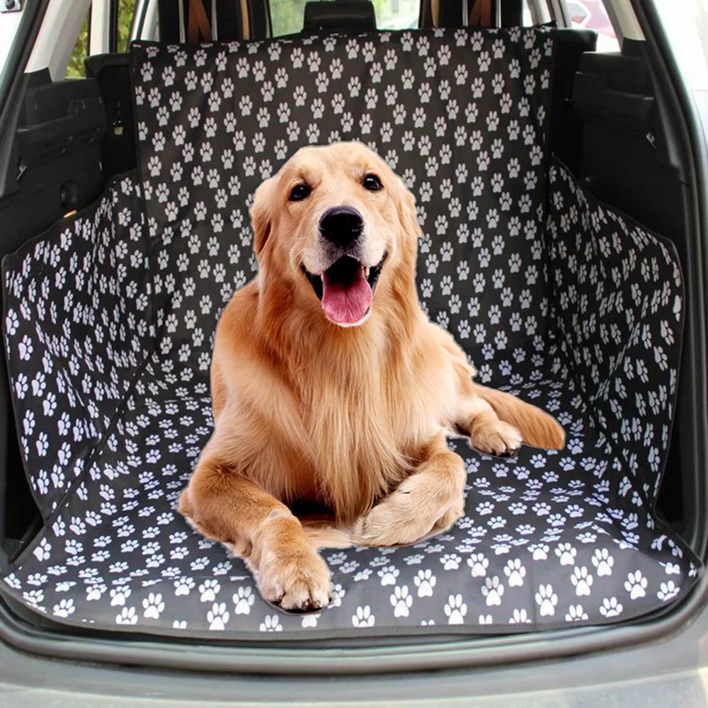 

Non-slip Car Pet Seat Cover Pet Dog Trunk Cargo Liner Oxford Pet Car Seat Cover Pet Car Seat Protector for Dogs Cats Waterproof
