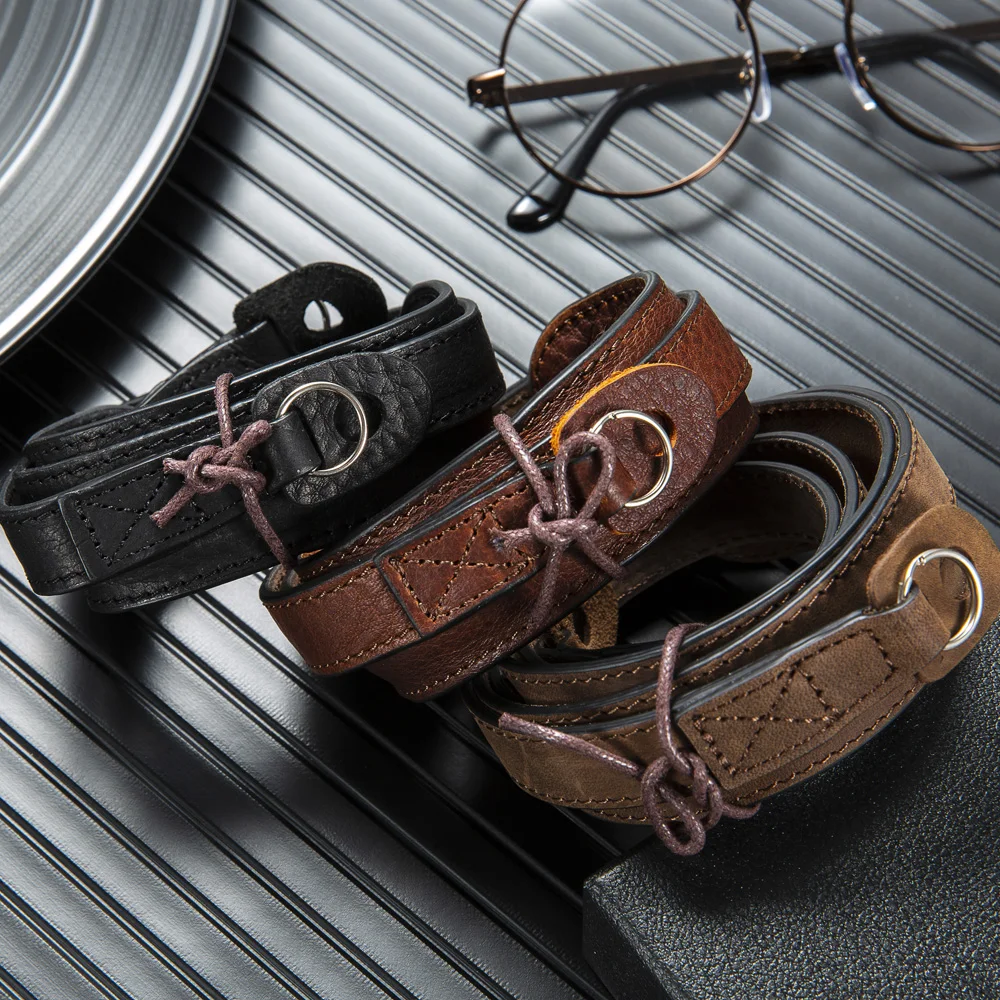 GenuineLeatherCameraStrapShoulderBeltForFujifilmXE4X100FX100V