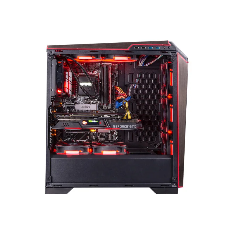 IPASON игровые компьютеры Intel i5 9400F обновление до 9600KF/RTX2060 SUPER DDR4 16G ram 256G SSD высококачественный игровой Настольный ПК PUBG