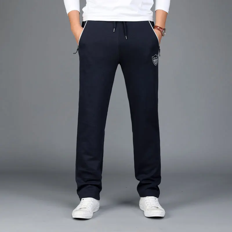 

Jeep/Jeep Spring And Autumn Men Sports Sweatpants Lace-up Straight-Cut Medium Waist Large Size Men's Trousers Casual Sports Pant