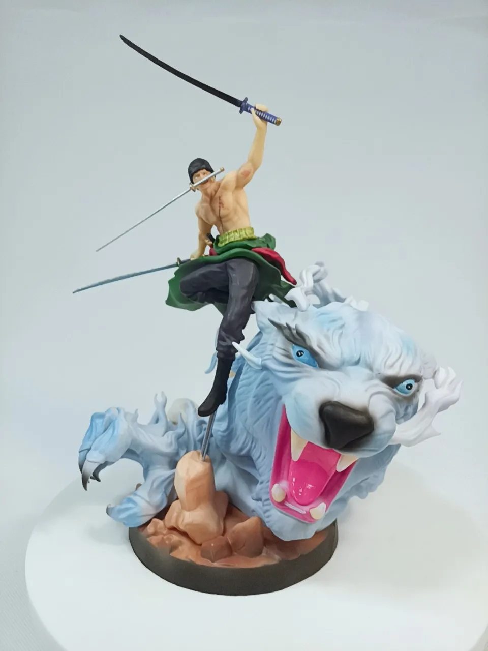 One Piece Roronoa Zoro Extreme Tiger Hunt Battle Ver. GK статуя санторий Зоро фигурка Коллекционная